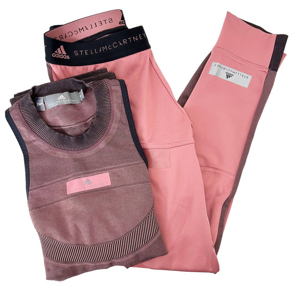Adidas by Stella McCartney Pink Pants & Jumpsuit Set - Picture 1 of 11